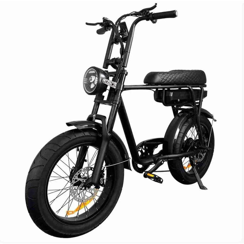 EB2 Fatbike Preto + Sistema de alarme + Montagem gratuita