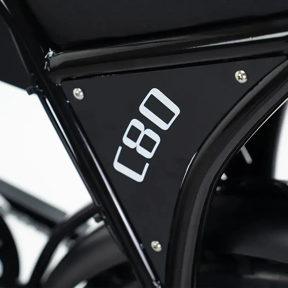 OUXI C80 MAX (Bateria Dupla) - Preto