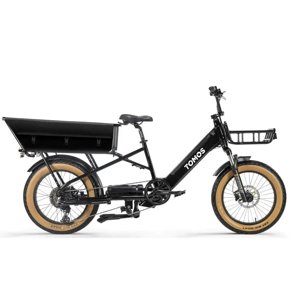 Tomos E-Cargo - Longtail - Preto