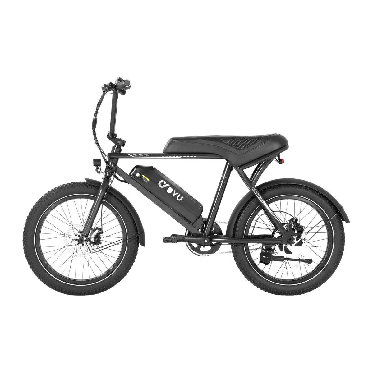 Bicicleta elétrica fat bike DYU UX BMX de 20 polegadas