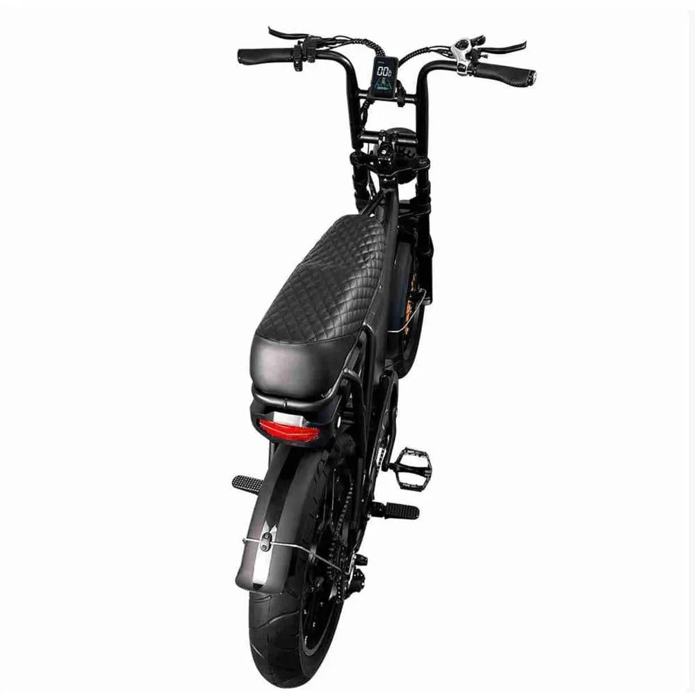 EB2 Fatbike Preto + Sistema de alarme + Montagem gratuita