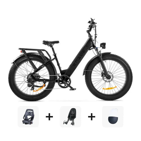 Oferta Familiar! | ENGWE E26 - Baixa entrada - Preto