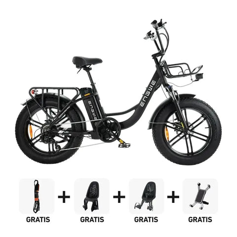 Oferta Familiar! | ENGWE L20 - Preto