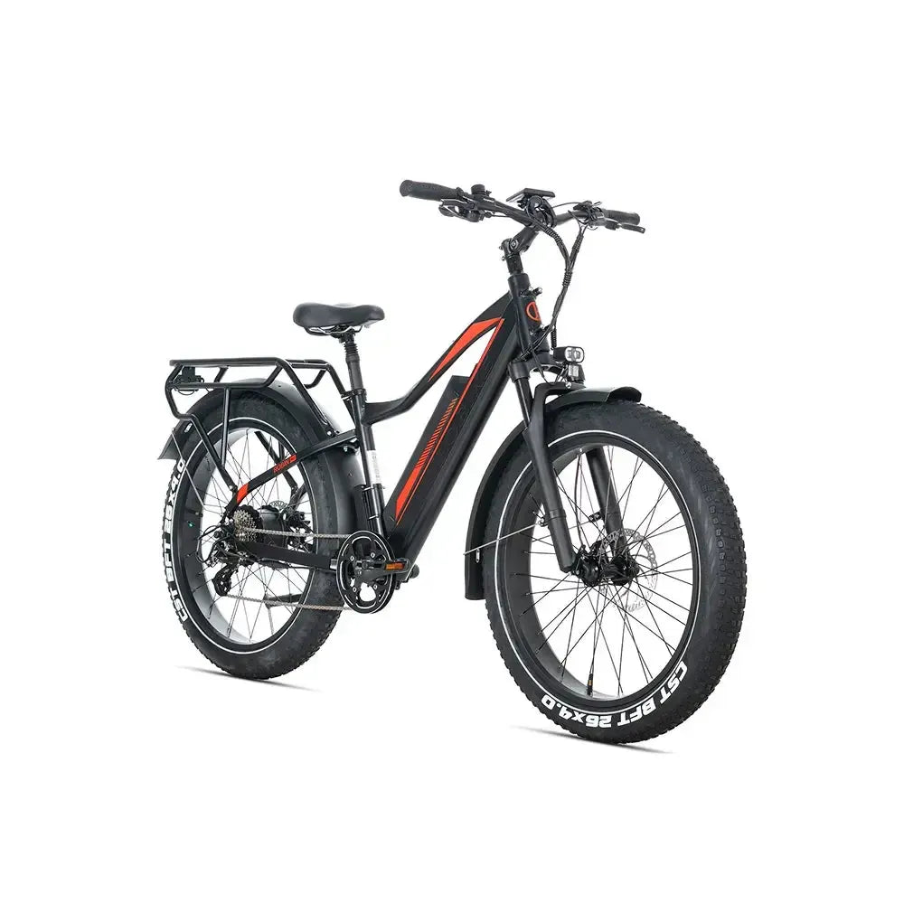 JOBOBIKE Robin Pro - Preto-vermelho