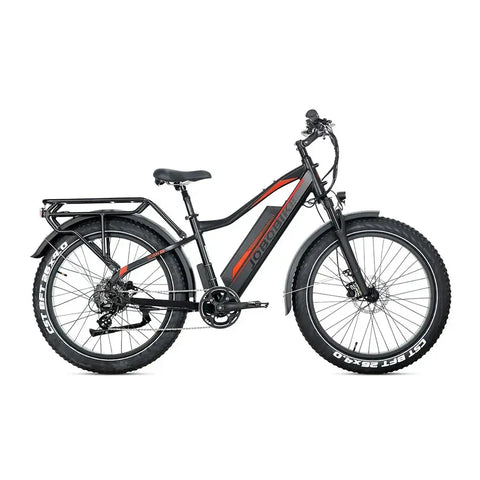 JOBOBIKE Robin Pro - Preto-vermelho
