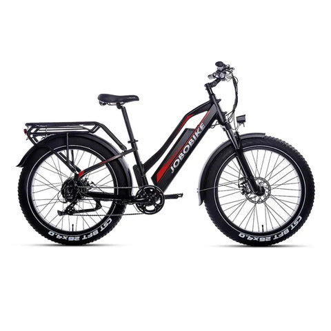 JOBOBIKE Robin ST - Preto/Vermelho