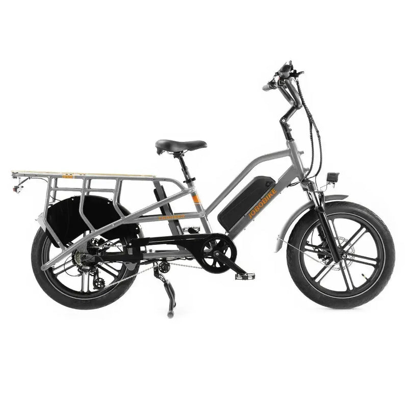 JOBOBIKE Transer - Longtail - Cinzento Prateado