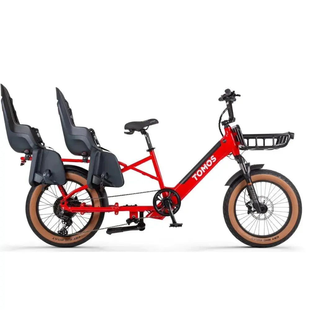 Tomos E-Cargo - Longtail - Vermelho