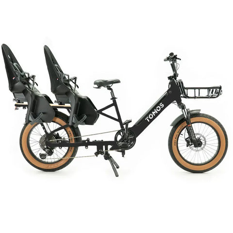 Tomos E-Cargo - Longtail - Preto