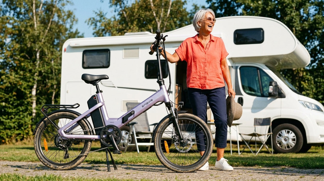 As 5 melhores bicicletas dobráveis para campismo